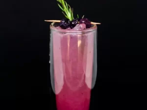 Blueberry And Rosemary Spritzer