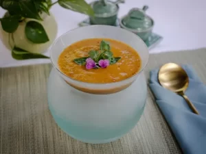 Gazpacho de mango