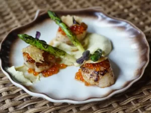Pan Seared Scallops