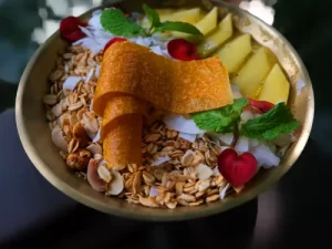 Vitamin C smoothie bowl