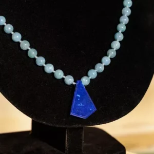 LL 108 Aquamarine with Lapis